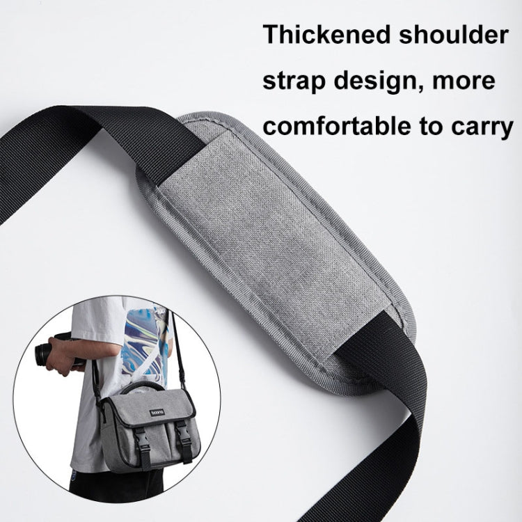 Frendorf | Baona BN-H017 Fotografie SLR / Micro Enkel Cross-Body Camera Opslagtas, Kleur: S Grijs