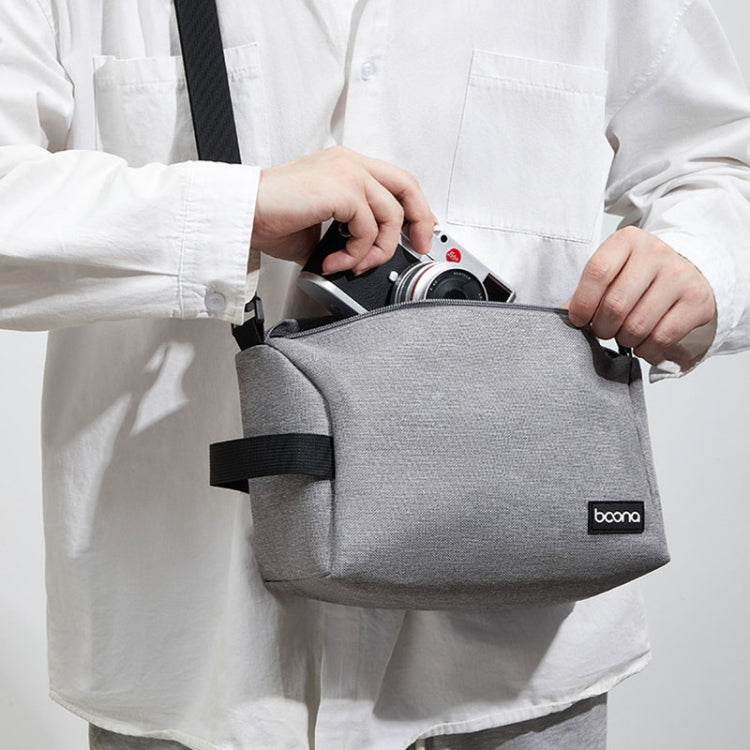 Frendorf | Baona BN-H012 Multifunktionale Outdoor Umhängetasche Digitalkamera-Tasche Objektivschutz Tasche (Grau)