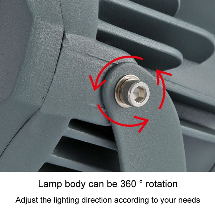 LED Flutlicht COB Außen wasserdicht Scheinwerfer Billboard-Lampen Gartenlampe, Farbe: 10W 7 Farben