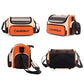 Frendorf | Cwatcun D121 Schouder Crossbody Camera Tas Kleurrijke Grote Capaciteit Waterdichte Digitale Fotografie Tas, Kleur: Medium Oranje Rood