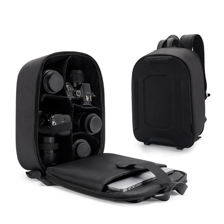 Frendorf | GELUZAK G19 1.0 Medium EVA Hard Shell Camera Bag SLR Camera Storage Backpack (Zwart)
