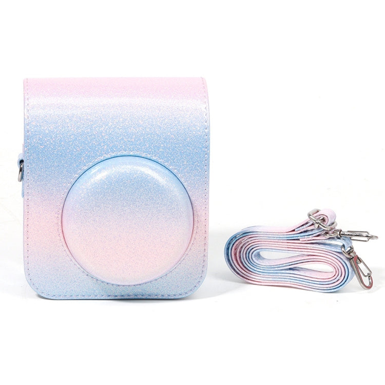 Frendorf | Kleurful Starry Sky Camera Protection Bag Voor Fujifilm Instax Mini 12(Blauw Roze)
