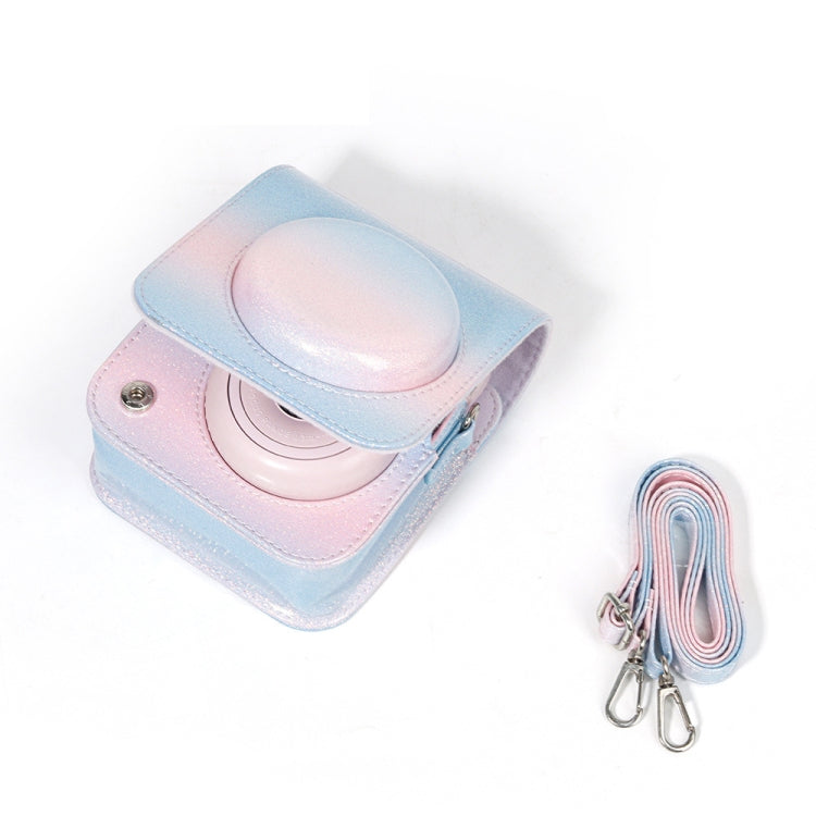 Frendorf | Kleurful Starry Sky Camera Protection Bag Voor Fujifilm Instax Mini 12(Blauw Roze)