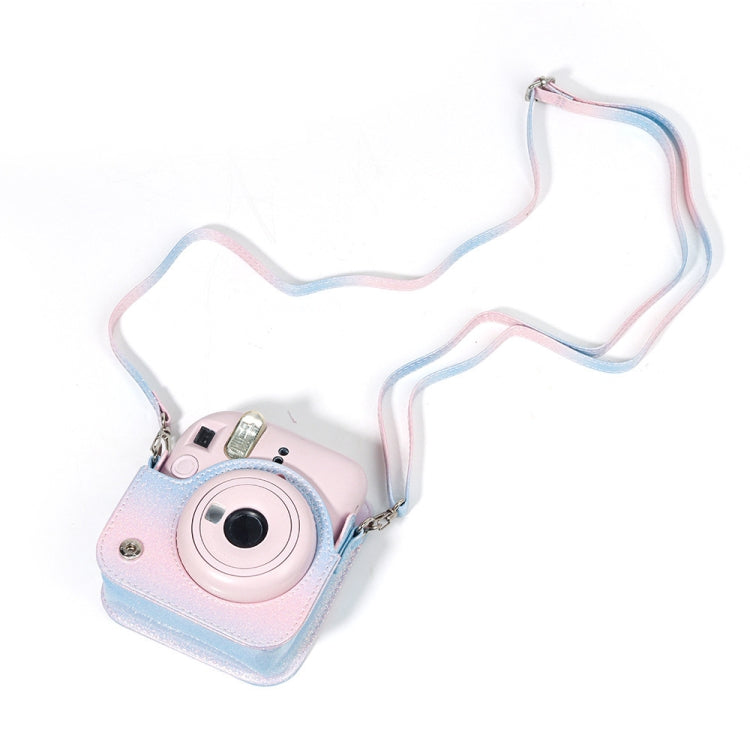Frendorf | Kleurful Starry Sky Camera Protection Bag Voor Fujifilm Instax Mini 12(Blauw Roze)