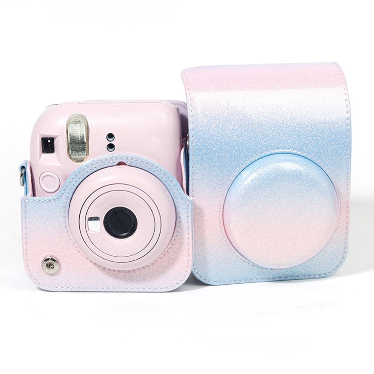 Frendorf | Kleurful Starry Sky Camera Protection Bag Voor Fujifilm Instax Mini 12(Blauw Roze)