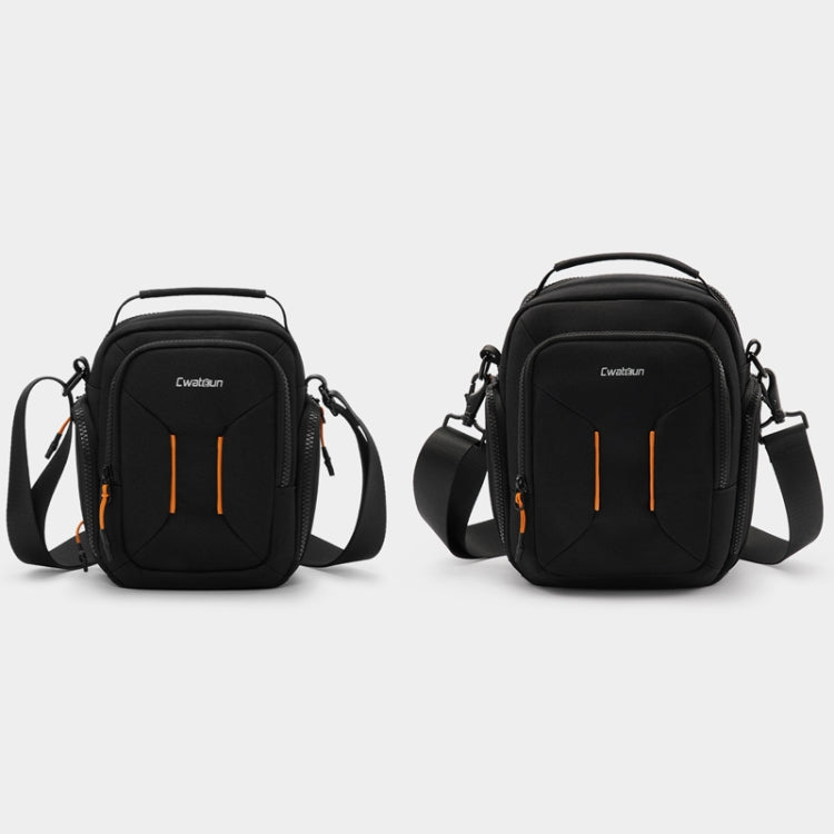 Frendorf | Cwatcun D140 Schouder Crossbody Camera Opberg Tas Schokbestendig Valbestendig Vrijetijds Buiten Klein Tas, Kleur: Klein Zwart