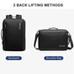 Frendorf | Ozuko Business Laptop USB Rucksack Männer Schulranzen (Dunkelblau)