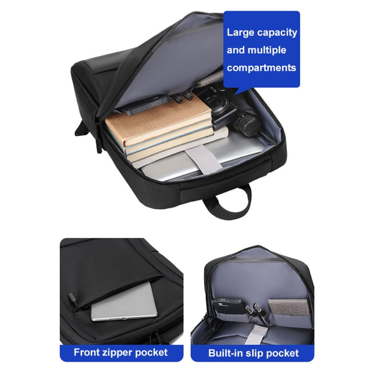 Frendorf | Großes Fassungsvermögen Reise Geschäfts Wasserdicht Laptop Rucksack (Grau)