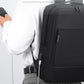 Frendorf | Großes Fassungsvermögen Reise Geschäfts Wasserdicht Laptop Rucksack (Grau)