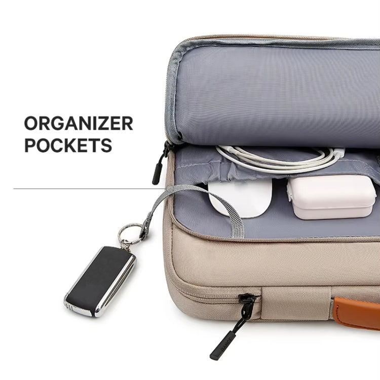Frendorf | BANGE BG-6802 Laptop Tasche Notebook Schutzhülle, Farbe: Khaki Groß