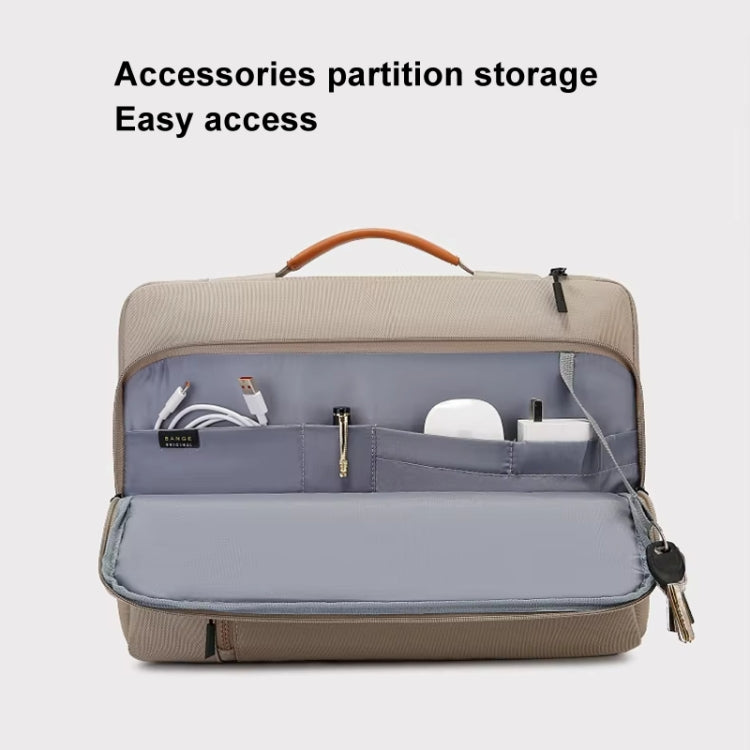 Frendorf | BANGE BG-6802 Laptop Tasche Notebook Schutzhülle, Farbe: Khaki Klein