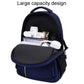 Frendorf | SKV B23344 Herren Große Kapazität Business Laptop Rucksack Outdoor Reisen Doppel Schultertasche (Blau)
