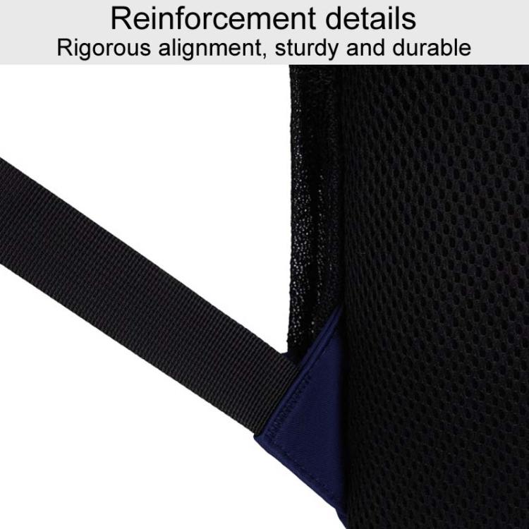 Frendorf | SKV B23344 Herren Große Kapazität Business Laptop Rucksack Outdoor Reisen Doppel Schultertasche (Blau)