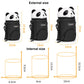 Frendorf | Cwatcun D162 Kleine Kamera Objektiv Zylinder Cartoon Panda Kamera Objektiv Schutzabdeckung