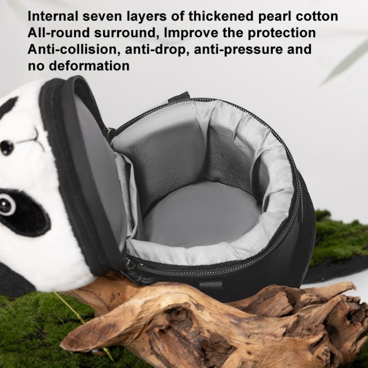 Frendorf | Cwatcun D162 Medium Camera Lens Cylinder Cartoon Panda Kamera Objektiv Schutzhülle