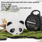 Frendorf | Cwatcun D162 Kleine Kamera Objektiv Zylinder Cartoon Panda Kamera Objektiv Schutzabdeckung