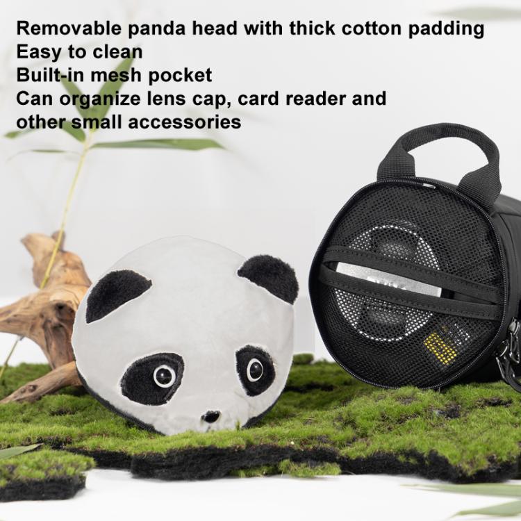 Frendorf | Cwatcun D162 Kleine Kamera Objektiv Zylinder Cartoon Panda Kamera Objektiv Schutzabdeckung
