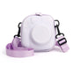 Frendorf | Für FUJIFILM Instax Mini7+/8/9/11/12/40 Universelle Hartschalen-Tasche EVA Aufbewahrungstasche (Lila)
