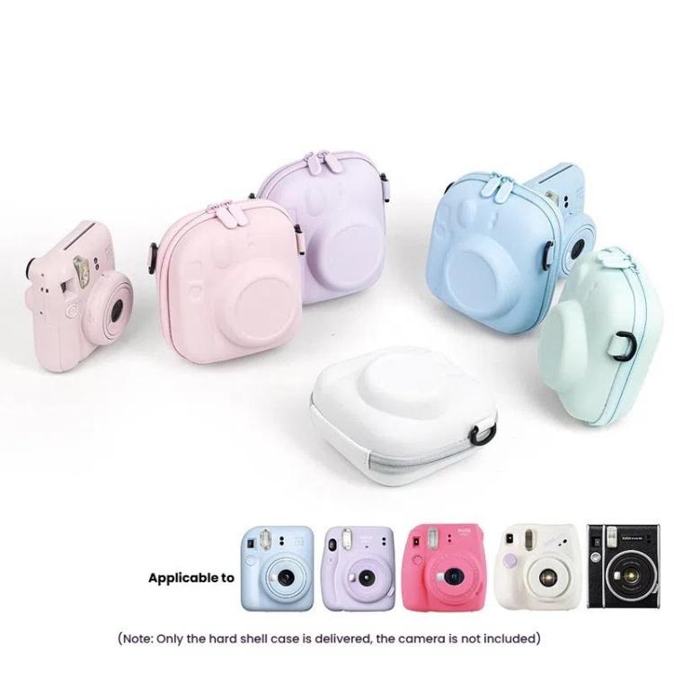 Frendorf | Für FUJIFILM Instax Mini7+/8/9/11/12/40 Universelle Hartschalen-Tasche EVA Aufbewahrungstasche (Lila)