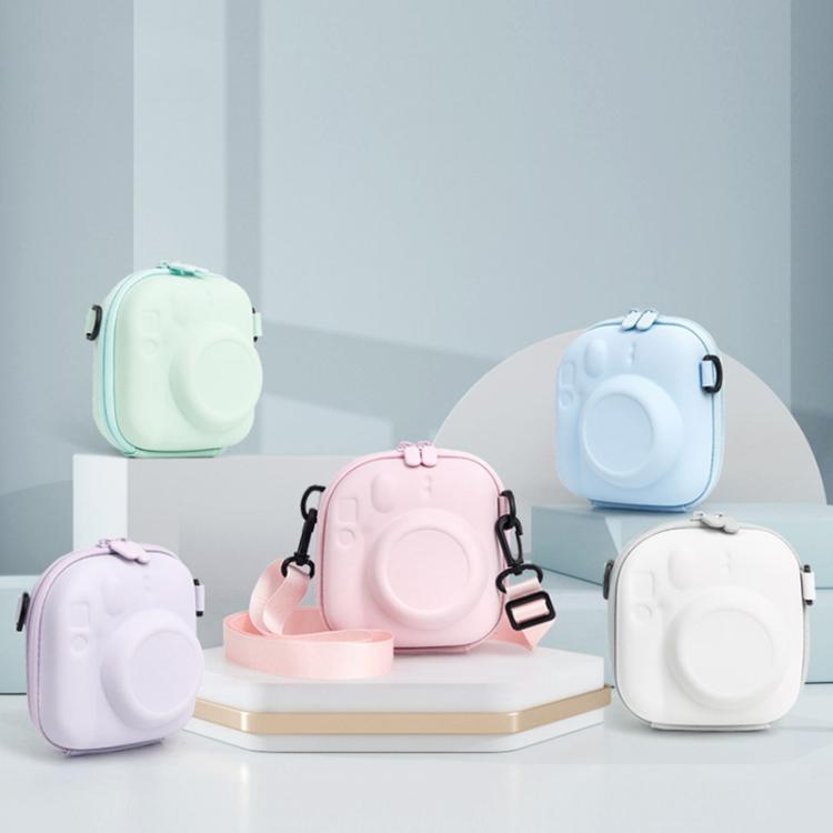 Frendorf | Für FUJIFILM Instax Mini7+/8/9/11/12/40 Universelle Hartschalen-Tasche EVA Aufbewahrungstasche (Lila)