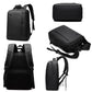 Frendorf | WEPOEWR Herren 14-Zoll Laptop Rucksack Wasserdicht Große Kapazität Business Pendler Rucksack (Schwarz)
