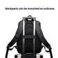 Frendorf | WEPOEWR Herren 14-Zoll Laptop Rucksack Wasserdicht Große Kapazität Business Pendler Rucksack (Schwarz)