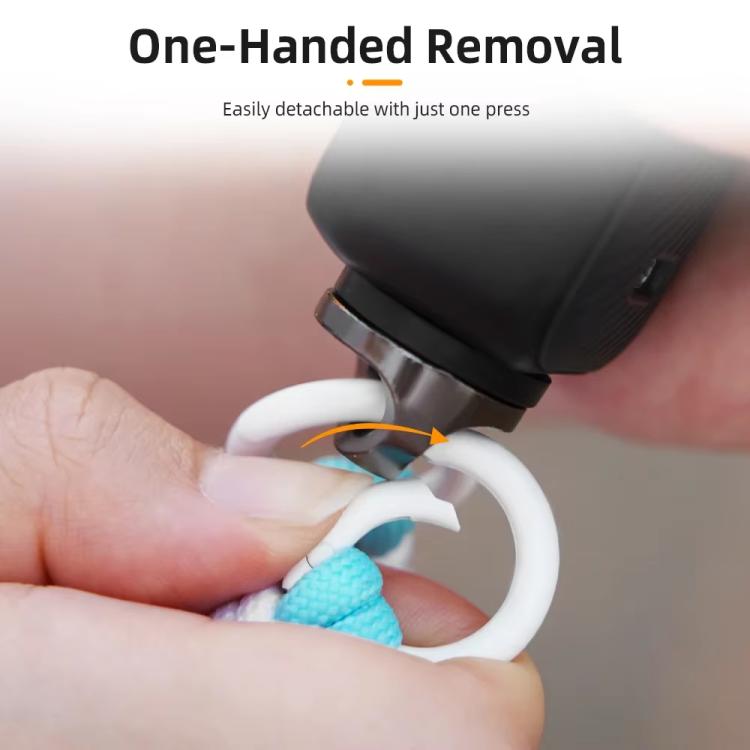 Frendorf | BRDRC Kamera-Gurt Crossbody Lanyard Mit 1/4 Zoll Schraube Anti-Verlust Seil Zubehör (Gelb Weiß Knoten)