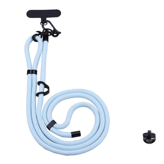 Frendorf | BRDRC Sport Kamera Halsband mit 1/4 Zoll Schraube Anti-Verlust Crossbody Seil Zubehör (Blau)