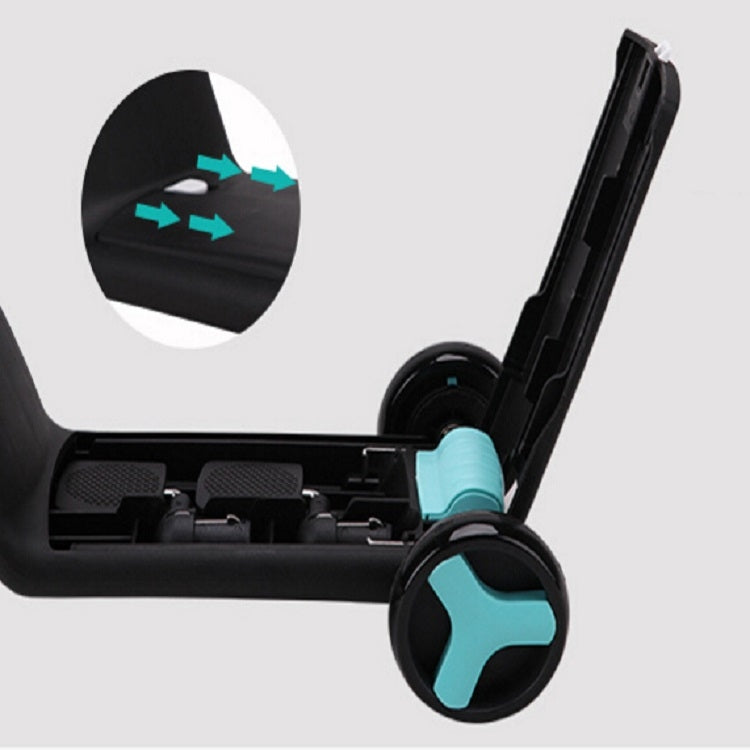 Frendorf | nadle Faltbares Dreirädriges Drei-Modus Gleichgewicht Fahrrad Kinder Roller (Blau)