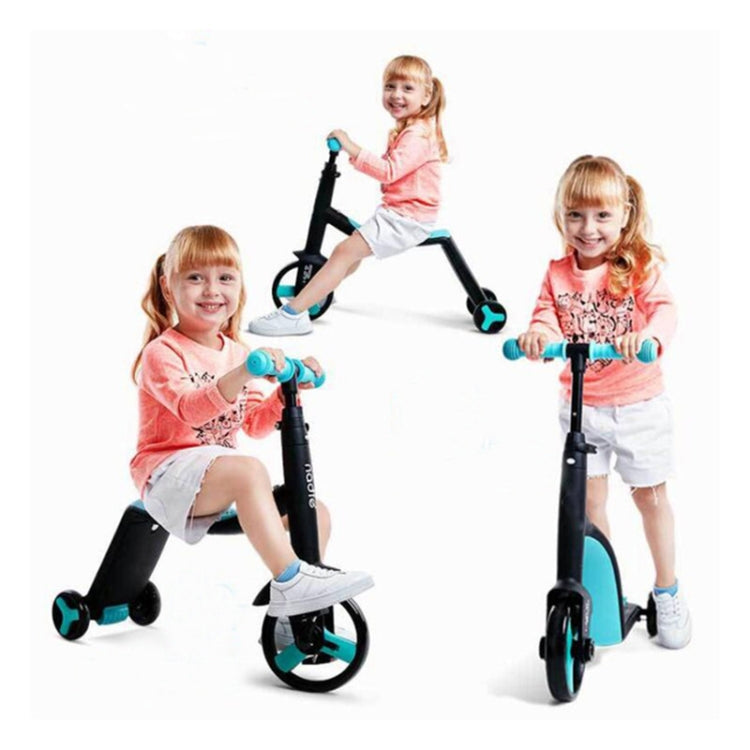 Frendorf | nadle faltbares Dreirädriges Drei-Modus Gleichgewicht Fahrrad Kinder Roller (Gelb)
