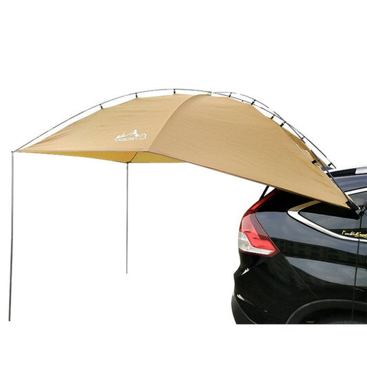 Frendorf | Laputa Outdoor Selbstfahrendes Grill Campingfahrzeug Seitenzelt, Farbe: Silber Beschichtet