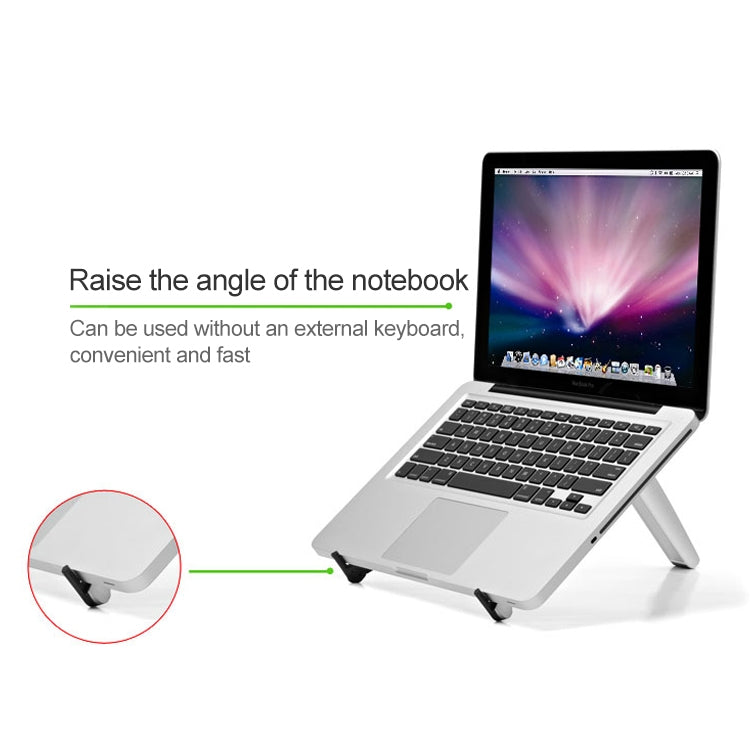 Frendorf | Tablet-PC Laptop Desktop Halterung Kühl-Dreieckshalterung (Schwarz)