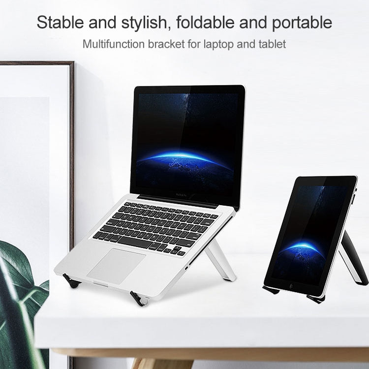 Frendorf | Tablet-PC Laptop Desktop Halterung Kühl-Dreieckshalterung (Schwarz)