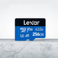 Frendorf | Lexar 633x 256GB Hochgeschwindigkeits-Handykamera-Speicher TF-Karte Switch-Erweiterung Dashcam-Speicher Flash-Speicherkarte