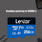 Frendorf | Lexar 633x 256GB Hochgeschwindigkeits-Handykamera-Speicher TF-Karte Switch-Erweiterung Dashcam-Speicher Flash-Speicherkarte