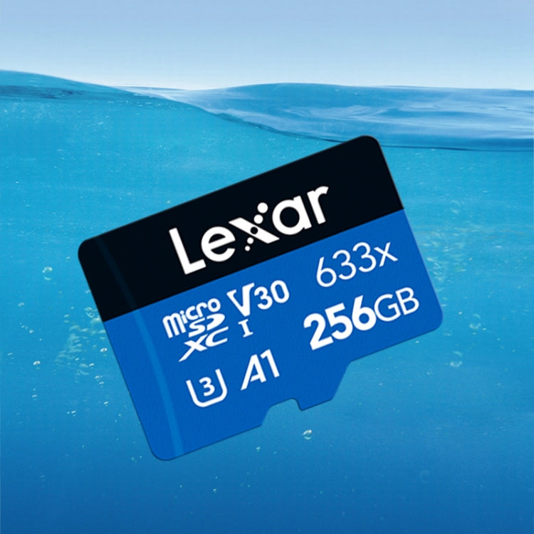 Frendorf | Lexar 633x 256GB Hochgeschwindigkeits-Handykamera-Speicher TF-Karte Switch-Erweiterung Dashcam-Speicher Flash-Speicherkarte