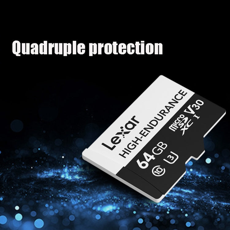 Frendorf | Lexar MicroSDHC 64GB Hochleistungs-Speicherkarte Fahrrekorder Sicherheitsüberwachung TF-Karte Videokarte