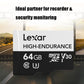 Frendorf | Lexar MicroSDHC 64GB Hochleistungs-Speicherkarte Fahrrekorder Sicherheitsüberwachung TF-Karte Videokarte