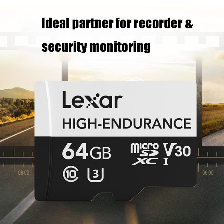 Frendorf | Lexar MicroSDHC 64GB Hochleistungs-Speicherkarte Fahrrekorder Sicherheitsüberwachung TF-Karte Videokarte