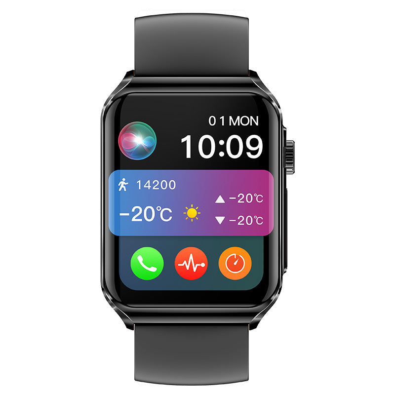 Frendorf | ECG-Test Blutlipide Harnsäure One Touch Wählen SOS-Anrufe Smartwatch