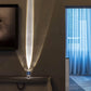 Kristall-LED-Tischlampe "Auge des Himmels" – Italienische Designer-Nachttischprojektorlampe für Wohn- und Schlafzimmerdekoration