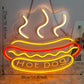 Frendorf | GlowBite Neon Fastfood Natlys – Schaffe eine trendige und lustige Atmosphäre