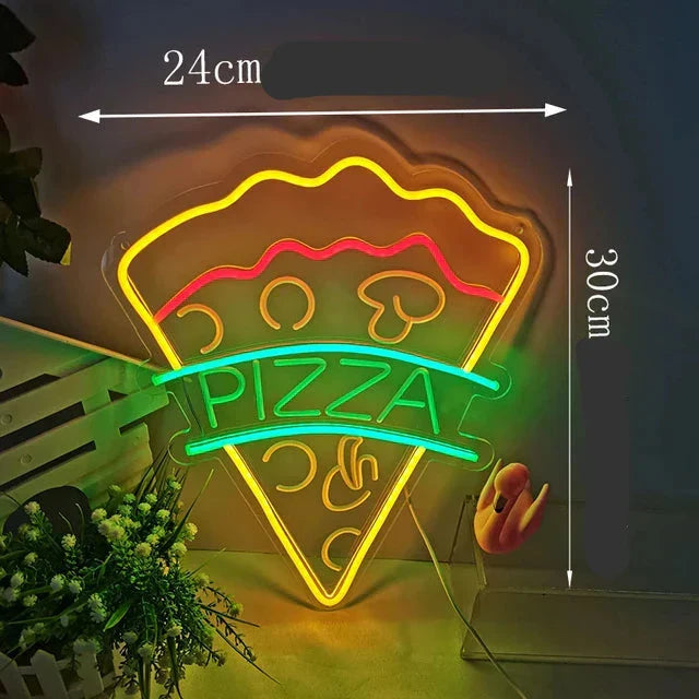 Frendorf | GlowBite Neon Fastfood Natlys – Schaffe eine trendige und lustige Atmosphäre