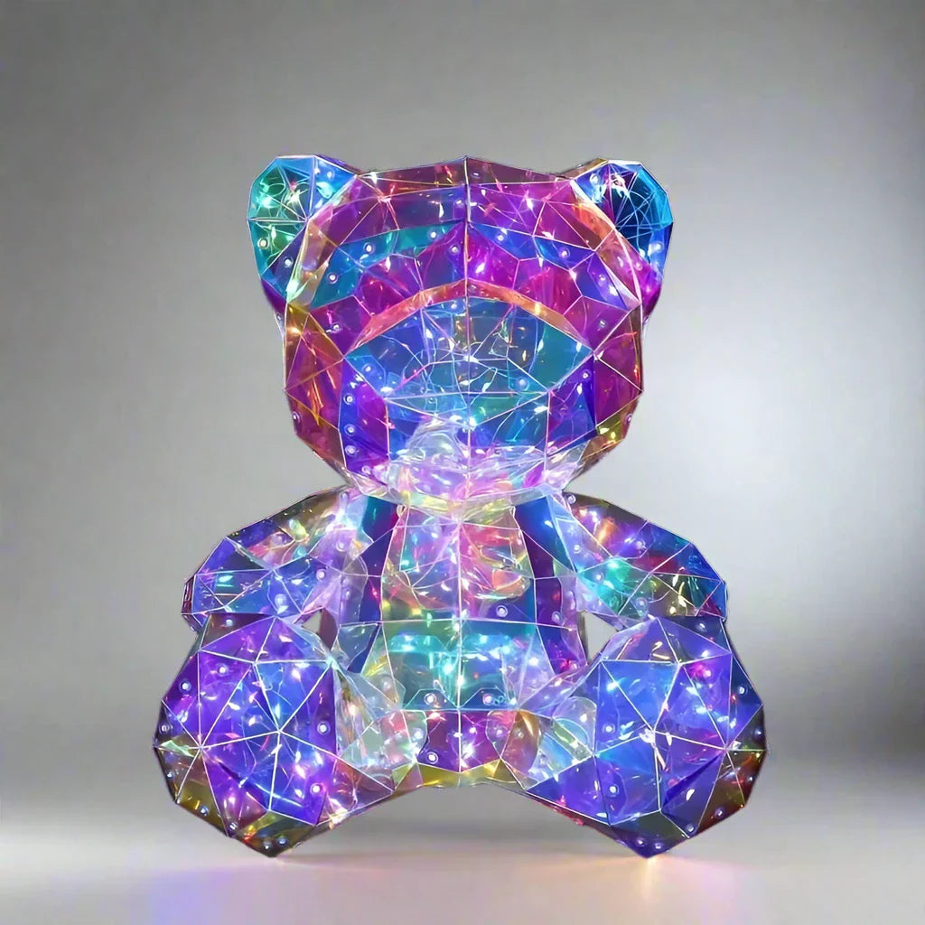 Frendorf | Teddybeer Nachtlampje met Regenboog LED Verlichting