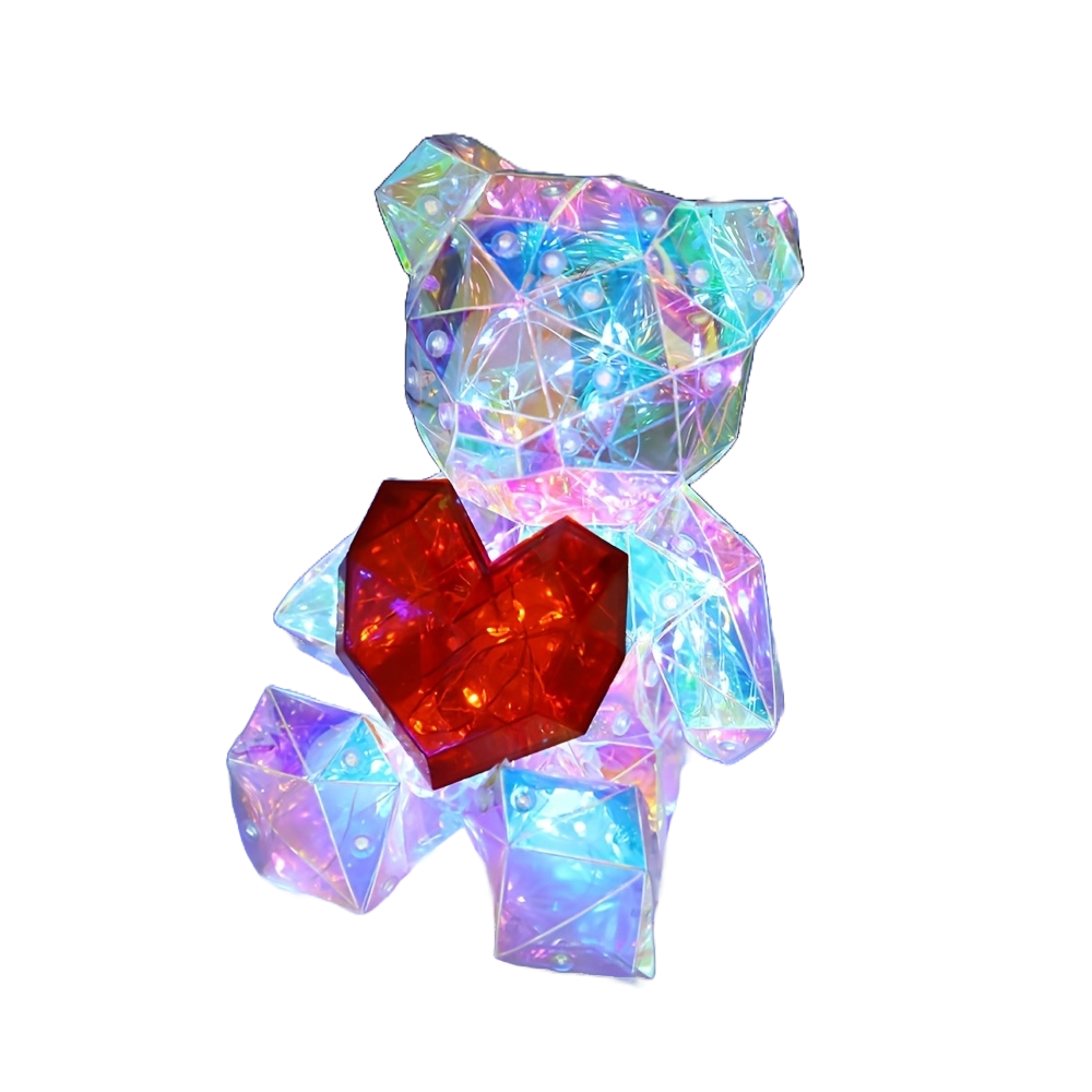 Frendorf | Teddybeer Nachtlampje met Regenboog LED Verlichting
