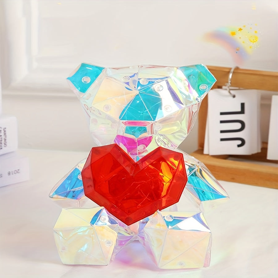 Frendorf | Teddybeer Nachtlampje met Regenboog LED Verlichting