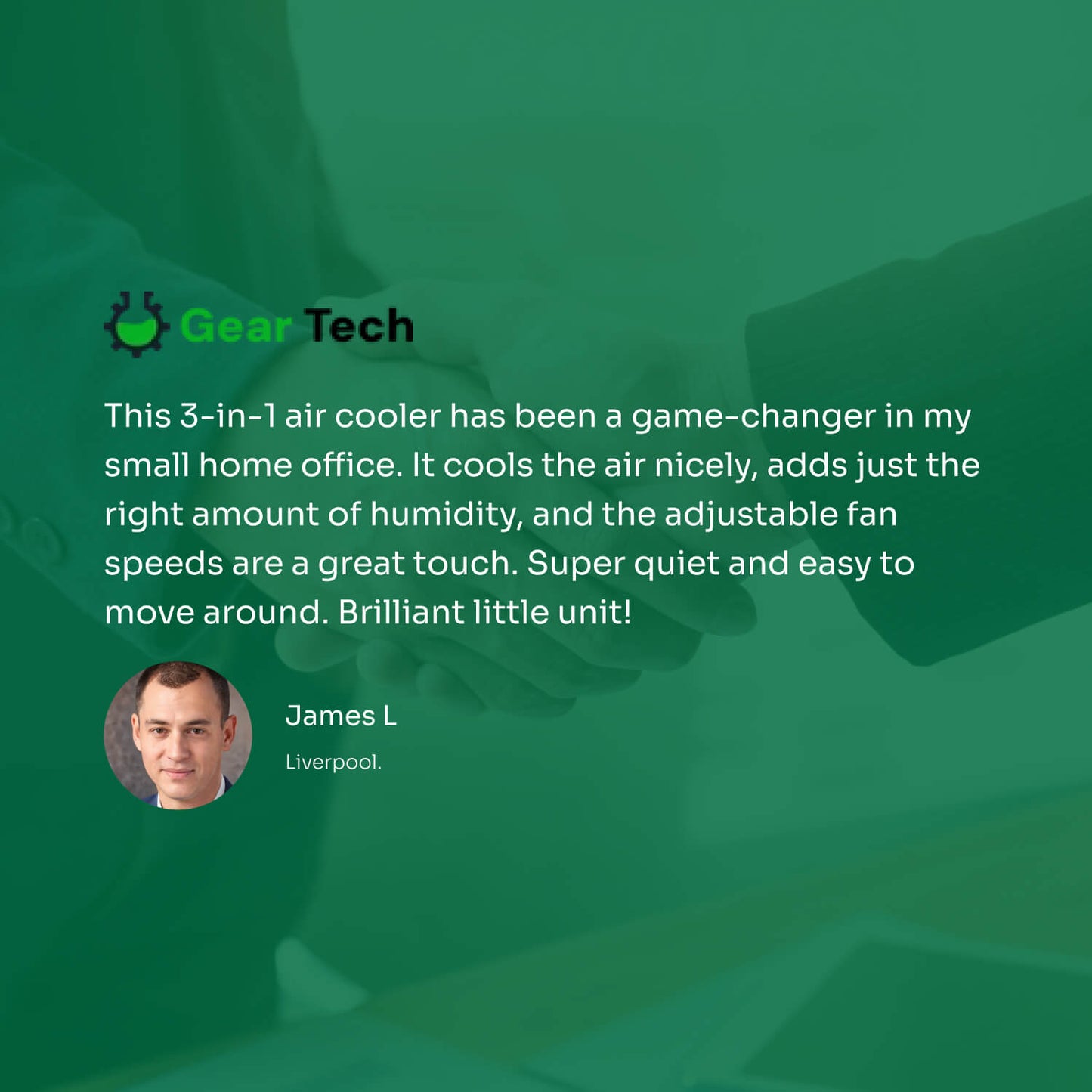 Frendorf | 3-in-1 Luftkühler Luftbefeuchter | Tragbar, einstellbare Ventilatorgeschwindigkeiten & ideal für Schlafzimmer, Büros & kleine Räume