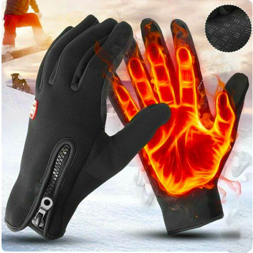 Frendorf Thermische Touchscreen Handschuhe | Wasserdicht, 3-lagig und Rutschfest für Radfahren und Winter