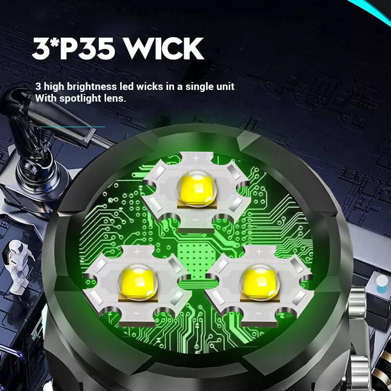 Frendorf | Drei-Augen-Monster Mini Blitz Super Power Taschenlampe