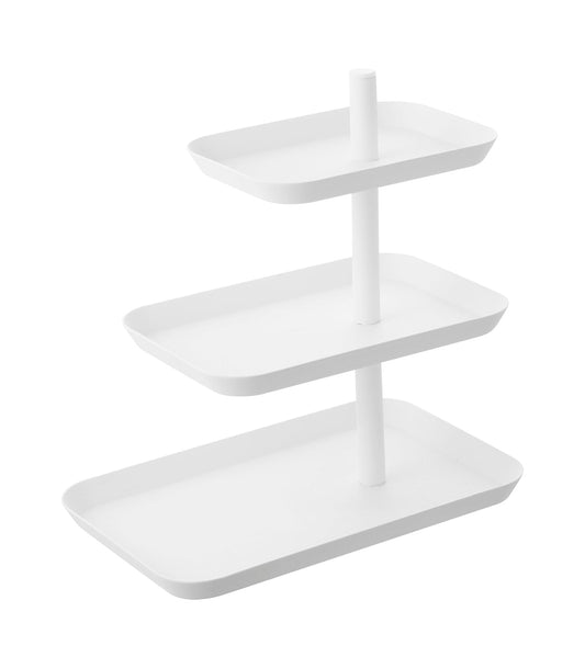 Dreistufiges Accessoire-Tablett - Stahl